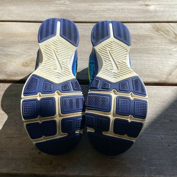 Nike Womens Sneakers Sz 6.5 In-Season Print Blue Lagoon Volt Royal Blue Training - Picture 10 of 11